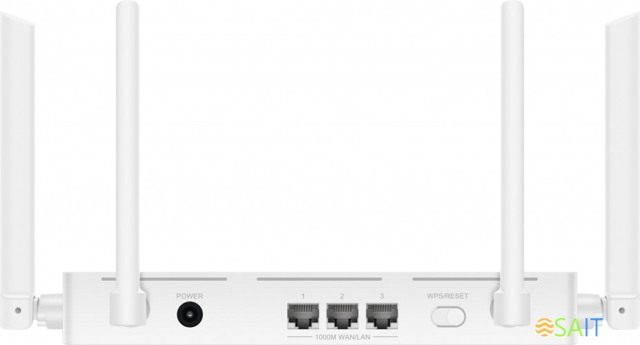 Роутер беспроводной Huawei WiFi AX2 WS7001-22 (53030ADX) AX1500 10/100/1000BASE-T белый