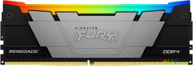 Память DDR4 16GB 3600MHz Kingston KF436C16RB12A/16 Fury Renegade RGB RTL Gaming PC4-28800 CL16 DIMM 288-pin 1.35В dual rank с радиатором Ret