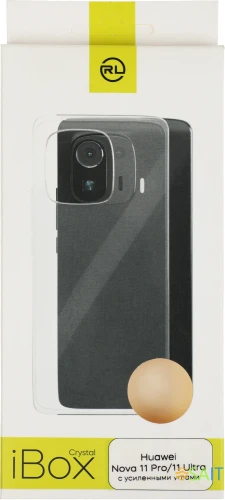 Чехол (клип-кейс) Redline для Huawei Nova 11 Pro/11 Ultra iBox Crystal прозрачный (УТ000036187)