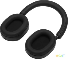 Гарнитура мониторные Sony WH-1000XM5 1.2м черный беспроводные bluetooth оголовье (WH-1000XM5/B)