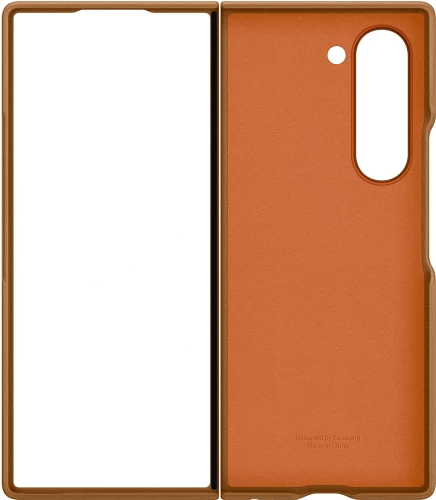 Чехол (клип-кейс) Samsung для Samsung Galaxy Z Fold6 Kindsuit Case Fold 6 (F956) коричневый (EF-VF956PAEGRU)