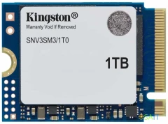 Накопитель SSD Kingston PCIe 4.0 x4 1000GB SNV3SM3/1T0 NV3 M.2 2230