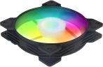 Вентилятор для корпуса GMNG GG-CF120FRGB1-PWMBK RGB 120х120x25 черный 4-pin 28дБ Ret