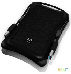 Жесткий диск Silicon Power USB 3.0 1TB SP010TBPHDA30S3A Armor A30 2.5" черный