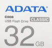 Флеш Диск A-Data 32Gb Classic C008 AC008-32G-RWE USB2.0 белый/синий