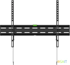 Кронштейн для телевизора Hama 00220813 черный 32"-75" макс.40кг настенный фиксированный