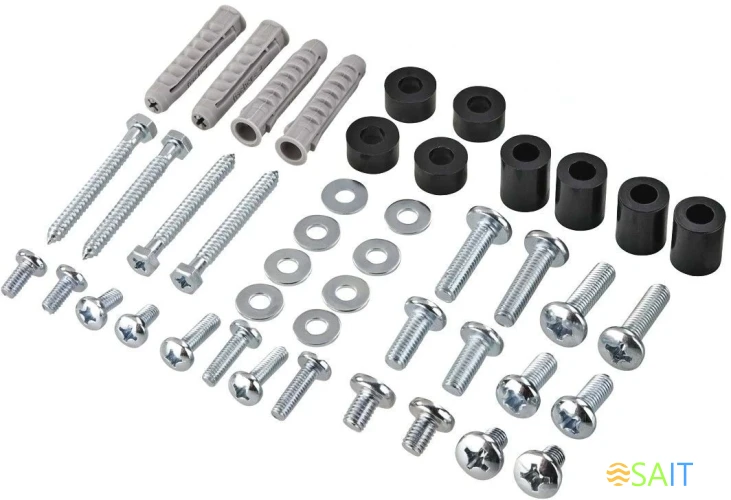 Кронштейн для телевизора Hama 00220813 черный 32"-75" макс.40кг настенный фиксированный