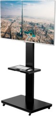 Подставка для телевизора Holder PR-106 черный 26"-70" макс.45кг напольный наклон