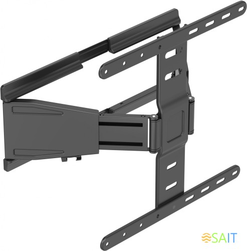 Кронштейн для телевизора Ultramounts UM955 черный 37"-75" макс.50кг настенный поворот и наклон