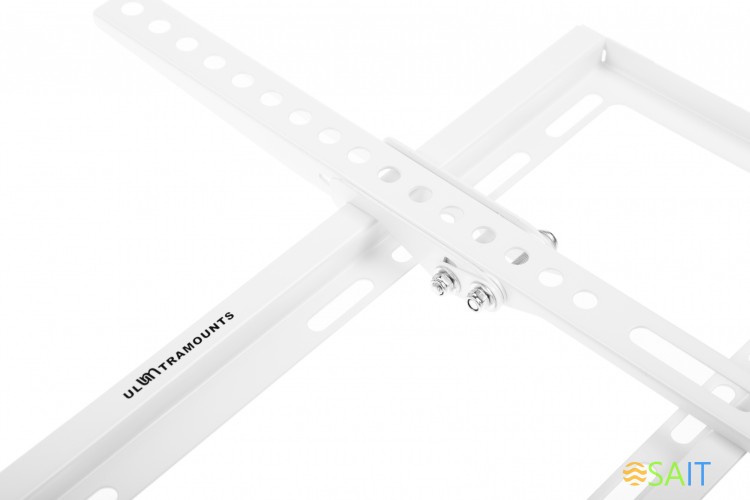 Кронштейн для телевизора Ultramounts UM832TW белый 32"-55" макс.35кг настенный наклон