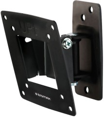 Кронштейн для телевизора Kromax OPTIMA-102 черный 10"-28" макс.25кг настенный поворот и наклон