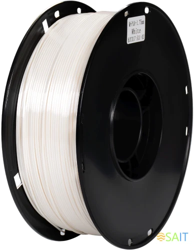 Пластик для принтера 3D Cactus CS-3D-PLA-1KG-S-WHITE PLA SILK d1.75мм 1кг L326м 1цв.