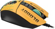 Мышь A4Tech Bloody W63 Max Renegade желтый/рисунок оптическая (12000dpi) USB