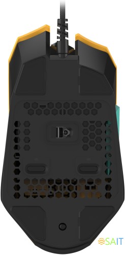 Мышь A4Tech Bloody W63 Max Renegade желтый/рисунок оптическая (12000dpi) USB