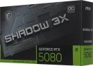 Видеокарта MSI PCI-E 5.0 RTX 5080 16G SHADOW 3X OC NVIDIA GeForce RTX 5080 16Gb 256bit GDDR7 2640/30000 HDMIx1 DPx3 HDCP Ret
