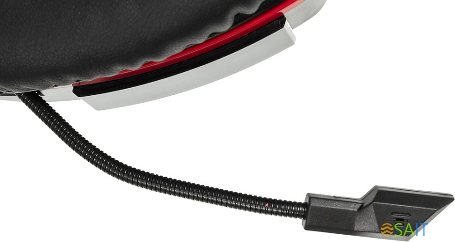 Наушники с микрофоном A4Tech Bloody G500 черный/красный 1.5м мониторные оголовье (A4TECH G500)