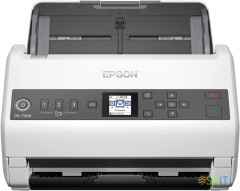 Сканер планшетный/протяжный Epson WorkForce DS-730N (B11B259401/B11B259502) A4 белый