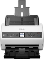 Сканер планшетный/протяжный Epson WorkForce DS-730N (B11B259401/B11B259502) A4 белый