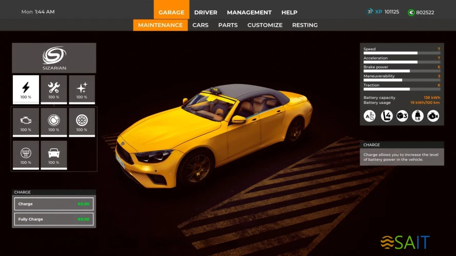 Дополнение к игре для ПК Nacon Taxi Life: A City Driving Simulator - VIP City Gui (6+)