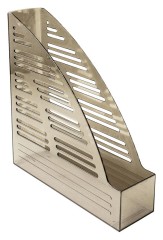 Лоток вертикальный Buro Премиум 285x240x70мм тонированный пластик