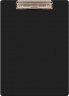 Папка-планшет Бюрократ -PD6004/BLCK A4 пластик 1.2мм черный
