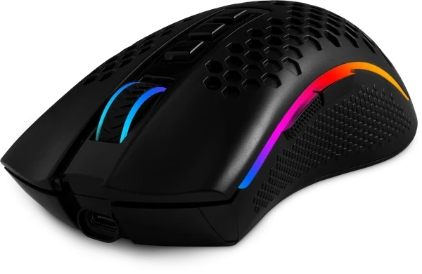 Redragon Беспроводная игровая мышь Storm Pro RGB,16000dpi, беспроводная Defender Storm Pro RGB