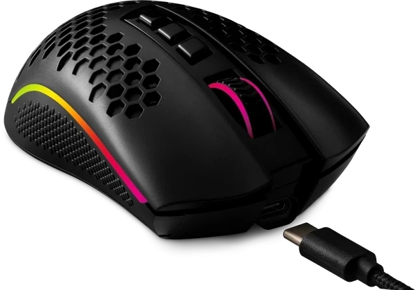 Redragon Беспроводная игровая мышь Storm Pro RGB,16000dpi, беспроводная Defender Storm Pro RGB