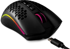 Redragon Беспроводная игровая мышь Storm Pro RGB,16000dpi, беспроводная Defender Storm Pro RGB