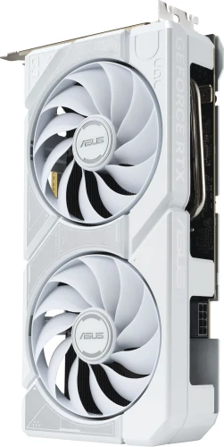 Видеокарта Asus PCI-E 5.0 DUAL-RTX5060TI-O8G-WHITE NVIDIA GeForce RTX 5060TI 8Gb 128bit GDDR7 2602/28000 HDMIx1 DPx3 HDCP Ret