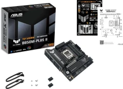 Материнская плата Asus TUF GAMING B850M-PLUS II Socket AM5 AMD B850 4xDDR5 mATX AC`97 8ch(7.1) 2.5Gg RAID+HDMI+DP