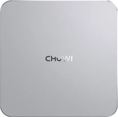 ПК Мини Chuwi AuBox Ryzen 7 8745HS (3.8) 16Gb SSD512Gb 780M Windows 11 Pro 2x2.5GbitEth WiFi BT 120W серебристый/черный