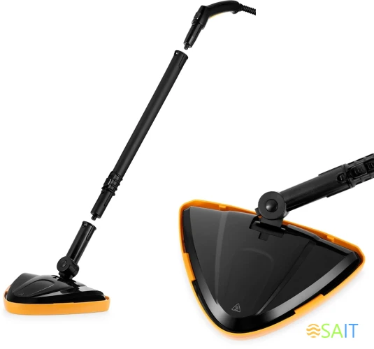 Пароочиститель ручной Kitfort КТ-9158-1 1300Вт желтый/черный