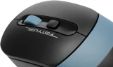 Мышь A4Tech Fstyler FG10CS Air черный/синий оптическая 2000dpi silent беспров. USB для ноутбука 4but (FG10CS AIR ASH BLUE)