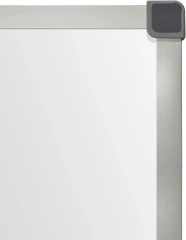 Доска магнитно-маркерная Silwerhof лак белый 90x120см алюминиевая рама