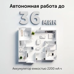 Пылесос ручной Red Solution V3060 250Вт черный/серый