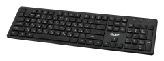 Клавиатура Acer OKW020 черный USB slim Multimedia (ZL.KBDEE.001)