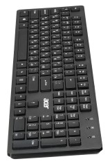 Клавиатура Acer OKW020 черный USB slim Multimedia (ZL.KBDEE.001) кабель 1.5м