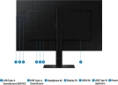 Монитор Samsung 27" ViewFinity S8 S27D800EAIXCI черный IPS LED 5ms 16:9 HDMI матовая HAS Piv 1000:1 350cd 178гр/178гр 3840x2160 60Hz DP 4K USB 6.1кг