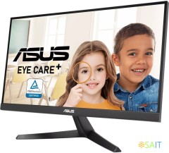 Монитор Asus 21.45&quot; VY229Q черный IPS LED 1ms 16:9 HDMI M/M матовая 250cd 178гр/178гр 1920x1080 75Hz DP FHD 2.82кг