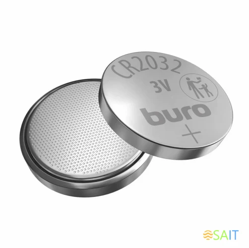 Батарея Buro Lithium CR2032 (5шт) блистер