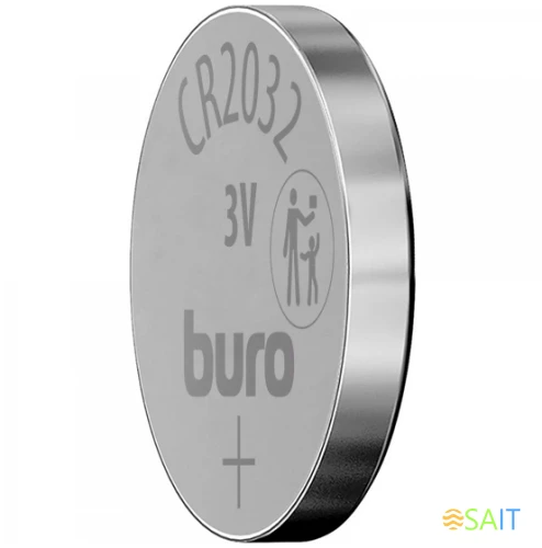 Батарея Buro Lithium CR2032 (5шт) блистер