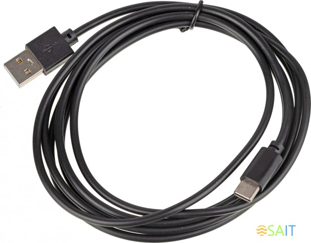 Кабель USB (m)-USB Type-C (m) 2м черный
