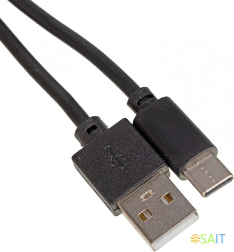 Кабель USB (m)-USB Type-C (m) 2м черный
