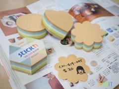 Блок самоклеящийся бумажный Stick`n 21835 64x67мм 250лист. пастель ассорти &quot;сердце&quot;