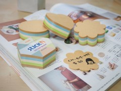 Блок самоклеящийся бумажный Stick`n 21835 64x67мм 250лист. пастель ассорти "сердце"