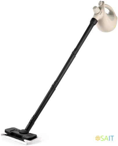 Пароочиститель ручной Kitfort КТ-9177 1050Вт бежевый/серый