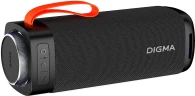 Колонка порт. Digma D-PS1522 черный 60W 2.0 BT 10м 3000mAh (PS1522B)