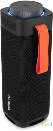 Колонка порт. Digma D-PS1522 черный 60W 2.0 BT 10м 3000mAh (PS1522B)