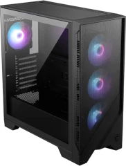 Корпус MSI MAG FORGE 321R AIRFLOW черный без БП ATX 4x120mm 2xUSB3.0 1xUSB3.1 audio bott PSU