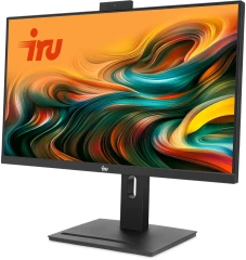 Моноблок IRU 23IM 23.8" Full HD i5 12450H (2) 16Gb SSD512Gb UHDG 730 noOS GbitEth WiFi BT 90W Cam черный 1920x1080